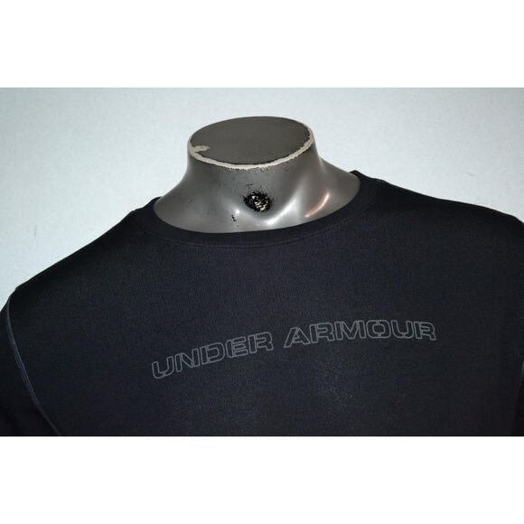 Under Armour Other - 28072 Under Armour Gym Shirt Workout All Season Gear Black Size 2XL Mens